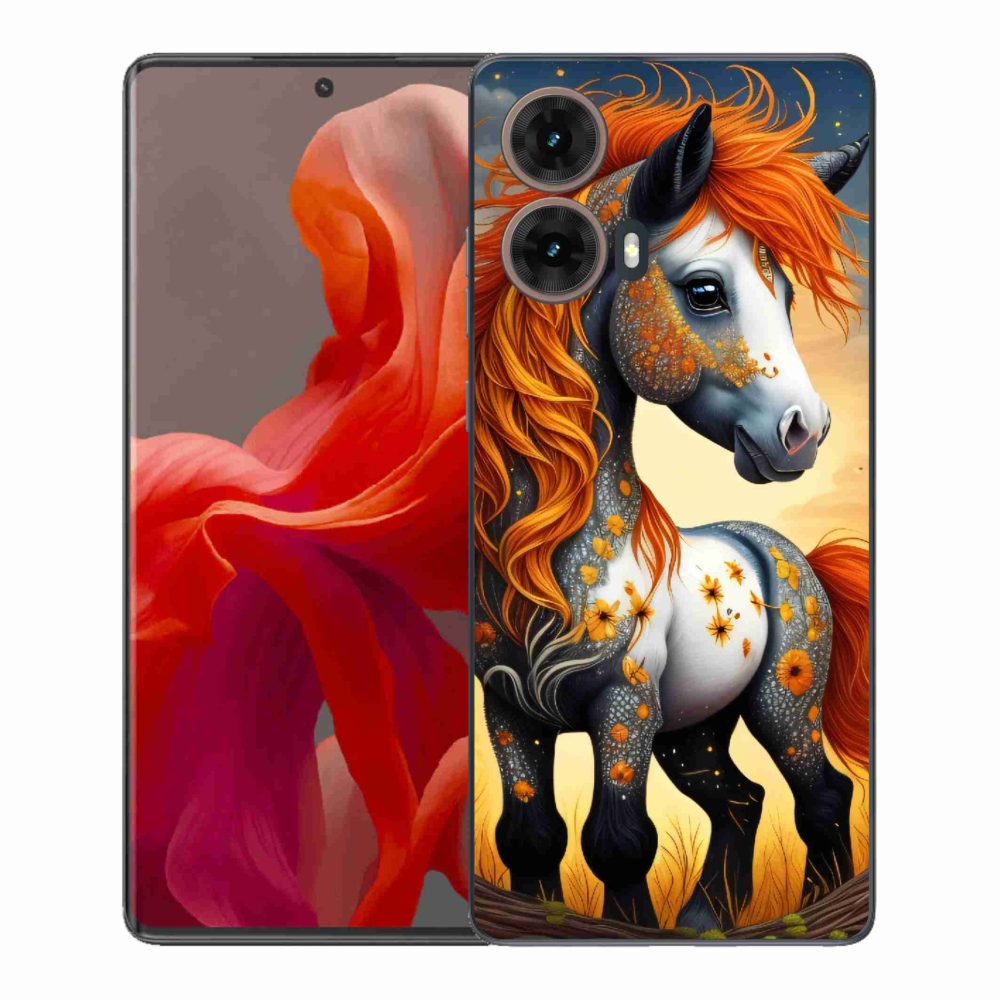 Zselés borítás mmCase Motorola Moto G85 5G - színes pónifogashoz