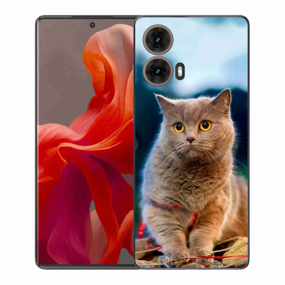 Gél védőburkolat mmCase a Motorola Moto G85 5G készülékhez - Brit kék 2