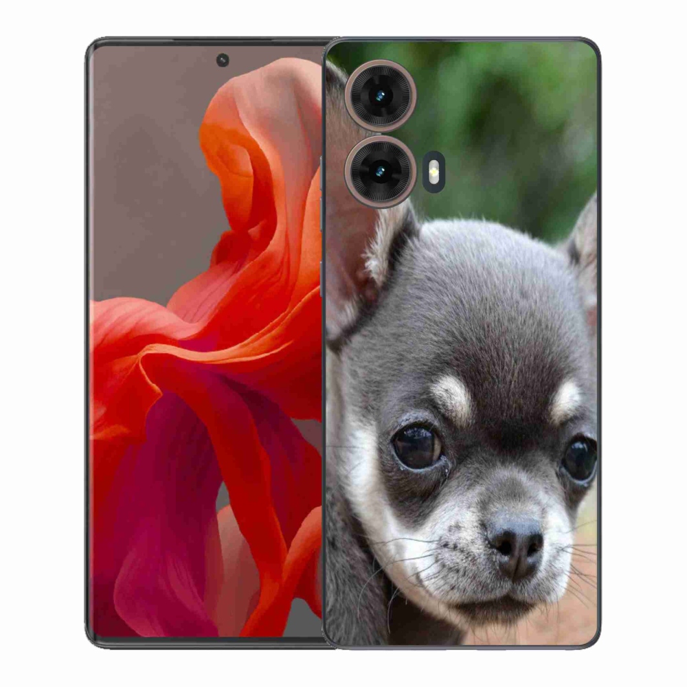 Gél védőburkolat mmCase a Motorola Moto G85 5G készülékhez - chihuahua