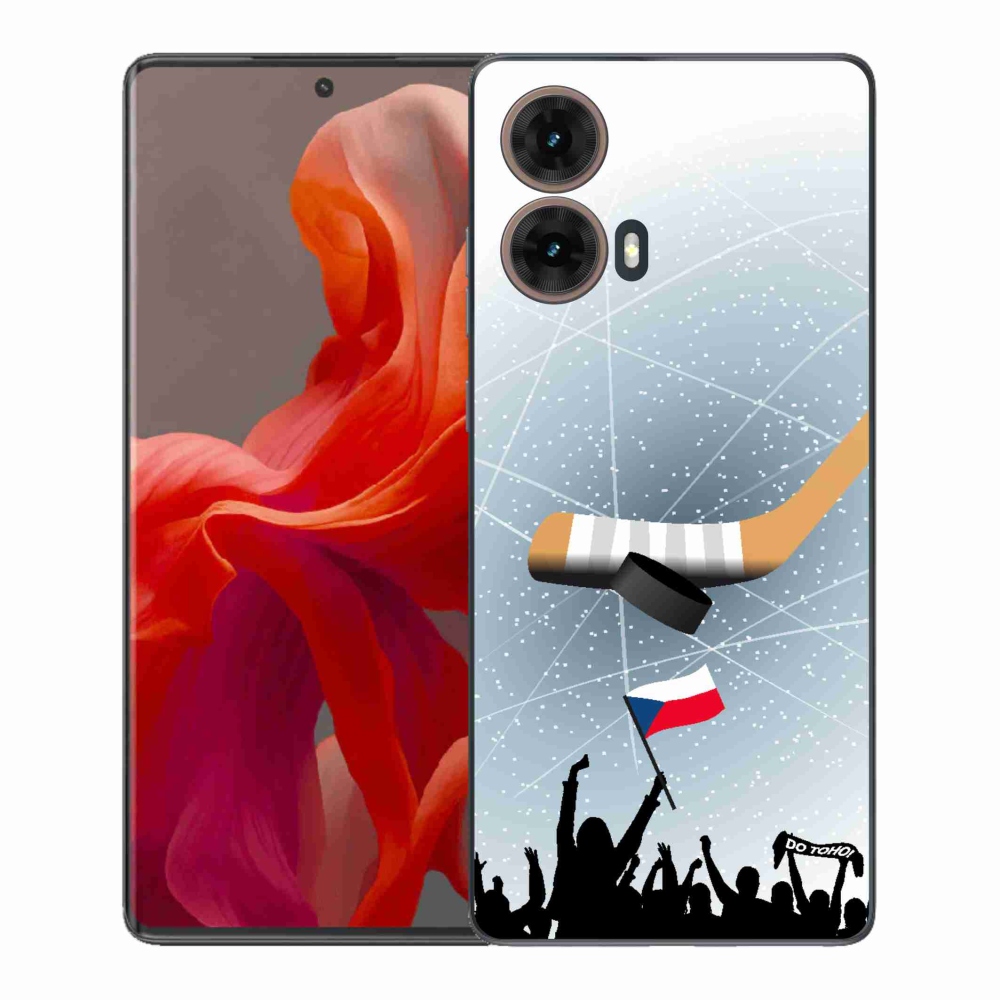 Zselés borítás mmCase Motorola Moto G85 5G - hoki rajongóknak