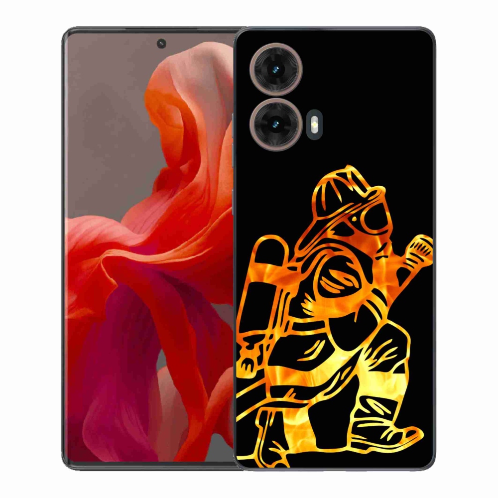 Gél védőburkolat mmCase a Motorola Moto G85 5G - tűzoltóhoz 1