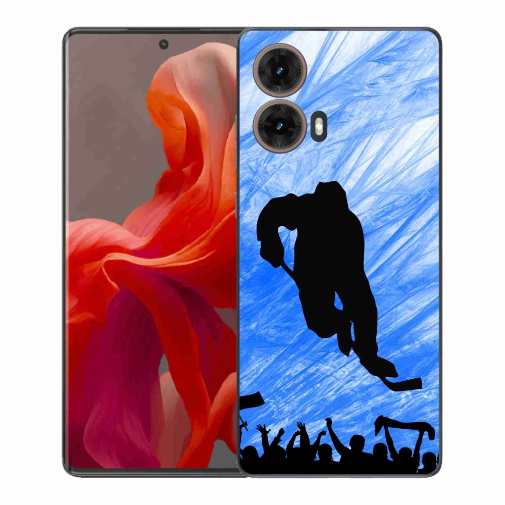 Zselés borítás mmCase Motorola Moto G85 5G - hokijátékos számára