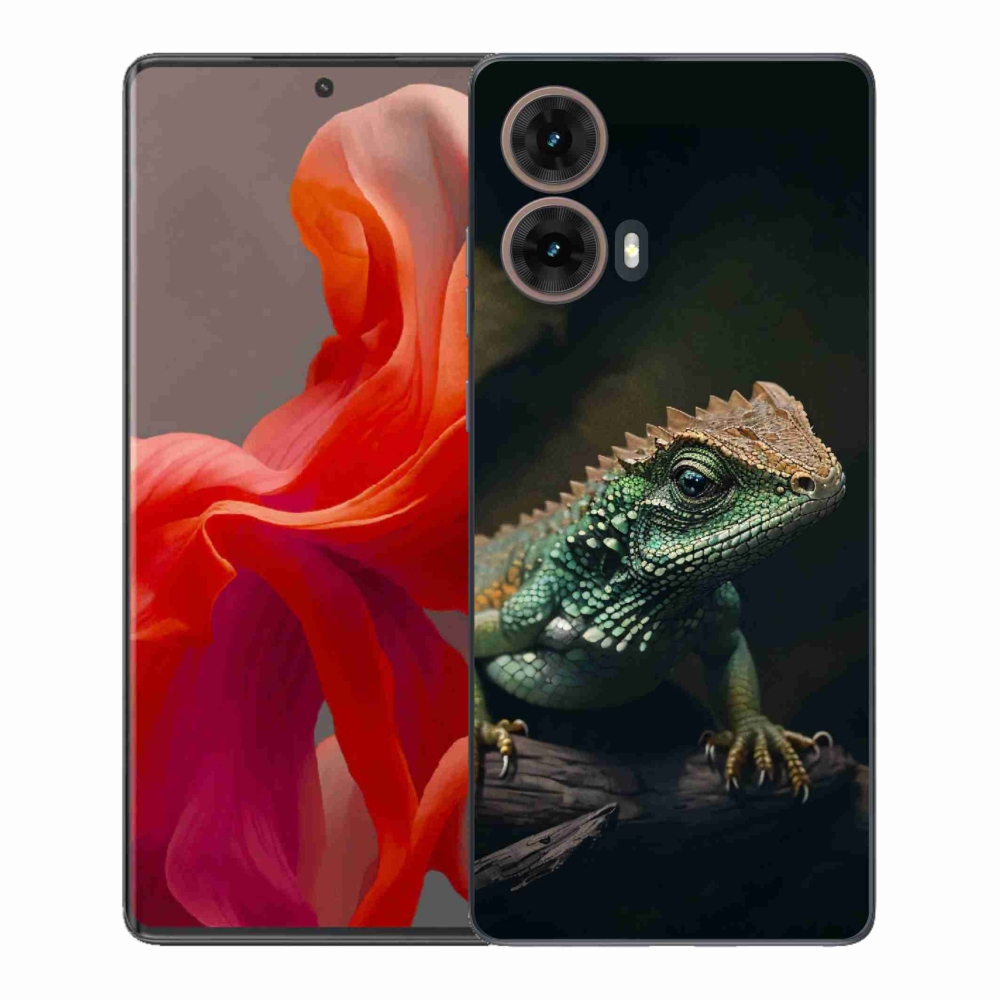 Gél védőburkolat mmCase Motorola Moto G85 5G - gyík