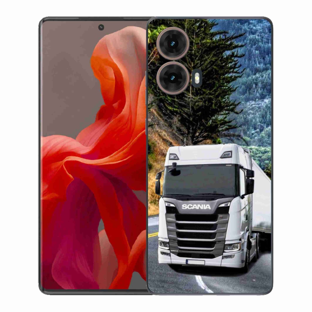 Gél védőburkolat mmCase a Motorola Moto G85 5G készülékhez - teherautó 1