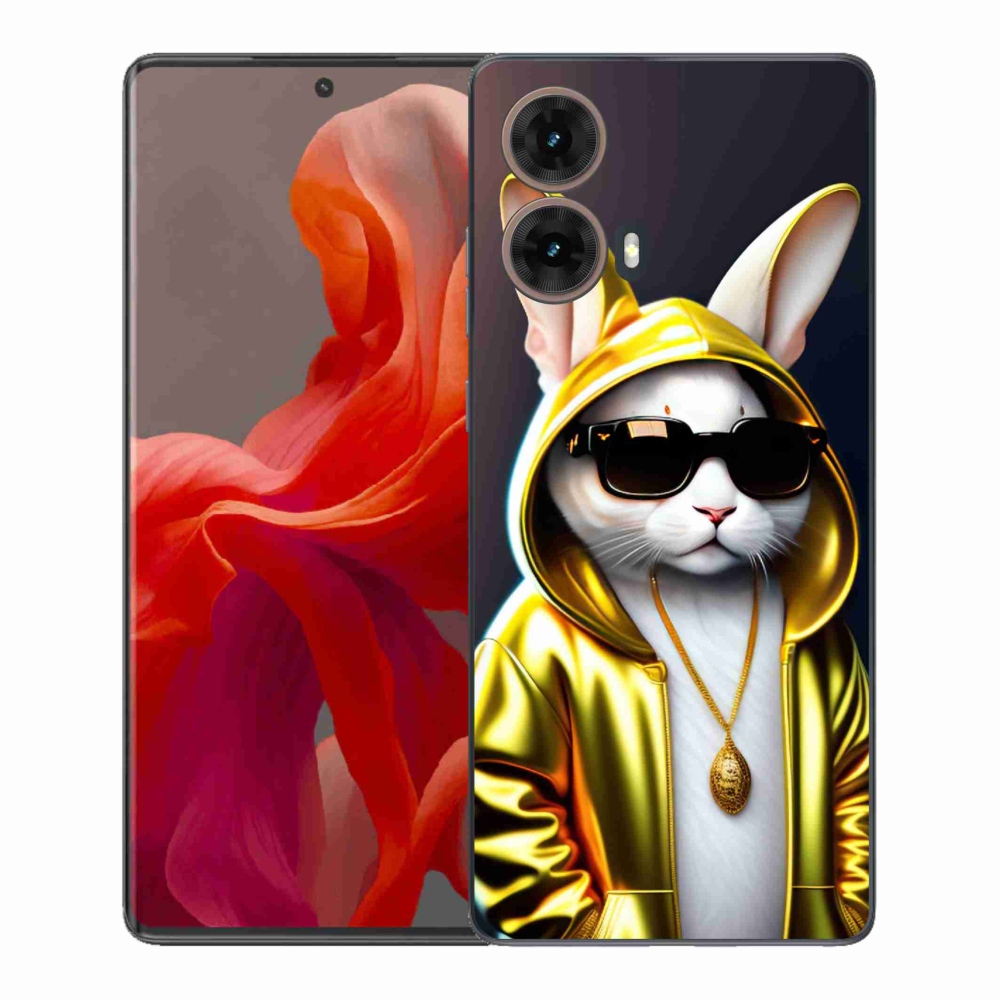 Gél védőburkolat mmCase a Motorola Moto G85 5G-hez - cat boss