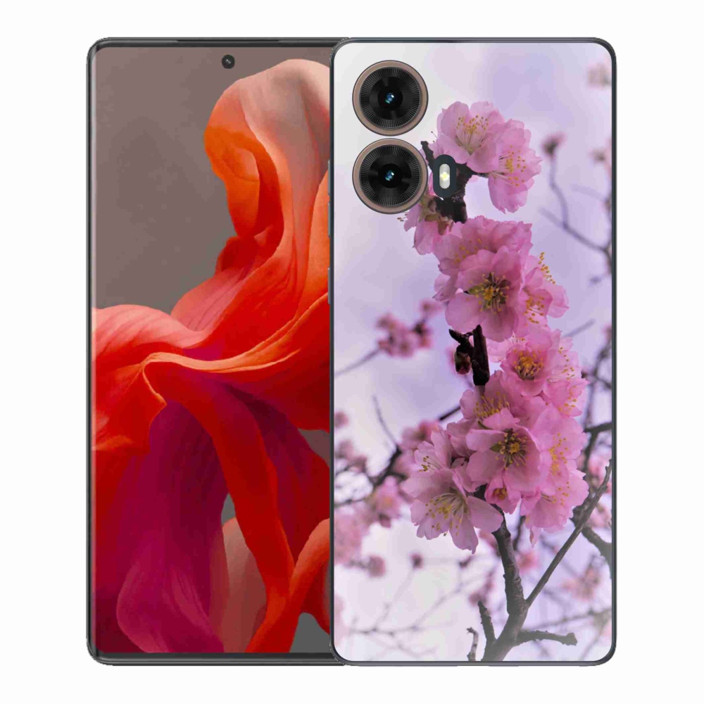 Gél borítás mmCase a Motorola Moto G85 5G - virágok 7