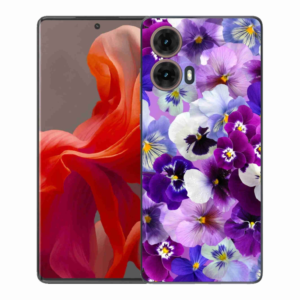 Gél borítás mmCase a Motorola Moto G85 5G-hez - virágok 9