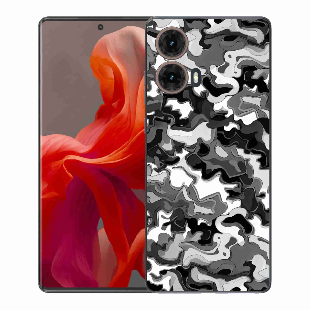 Zselés borítás mmCase Motorola Moto G85 5G - terepszínű mintázat 3