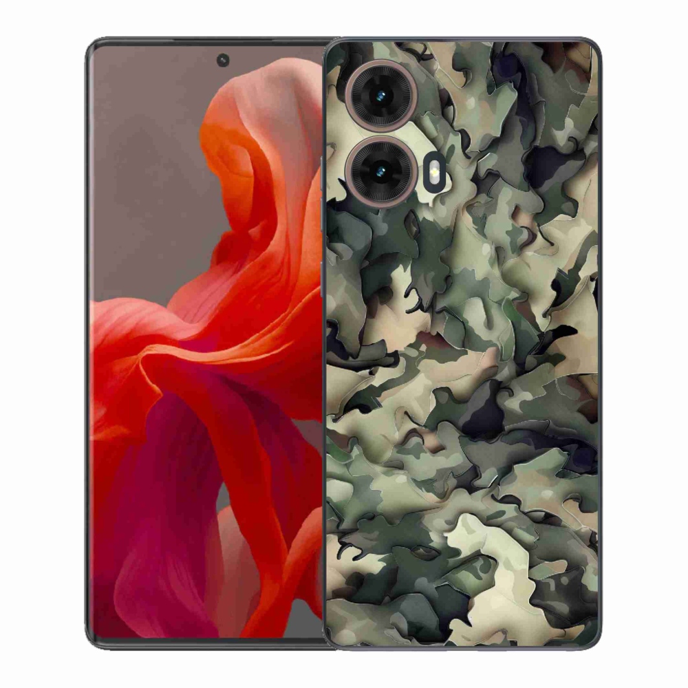 Zselés borítás mmCase Motorola Moto G85 5G - terepszínű minta 9