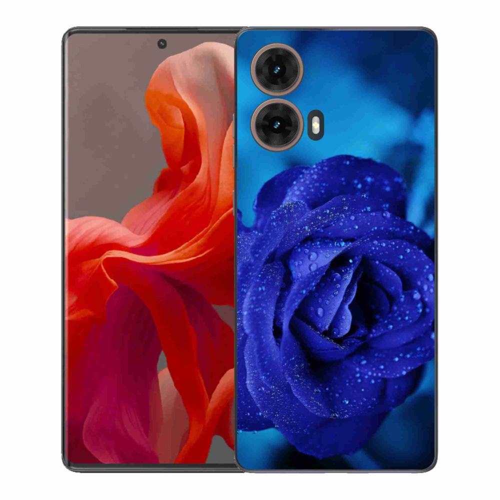 Zselés borítás mmCase Motorola Moto G85 5G - kék rózsaszínű