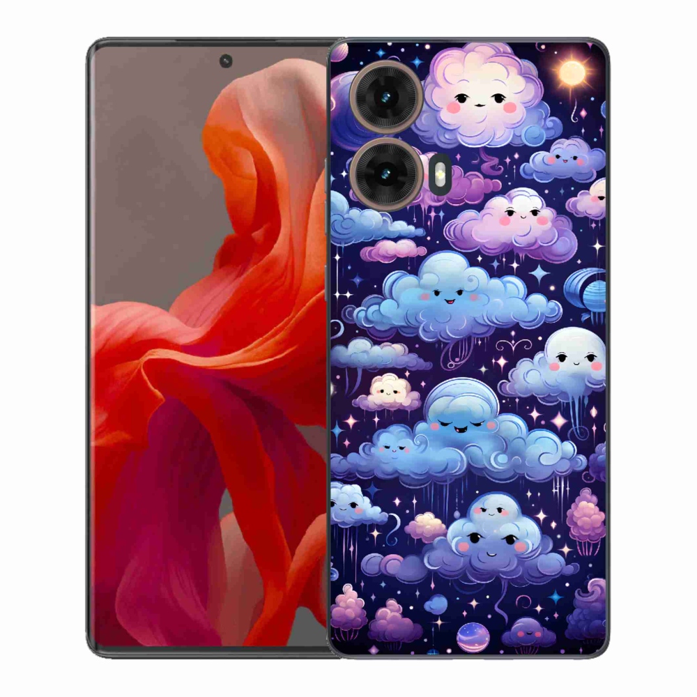 Gél védőburkolat mmCase Motorola Moto G85 5G - felhő színben