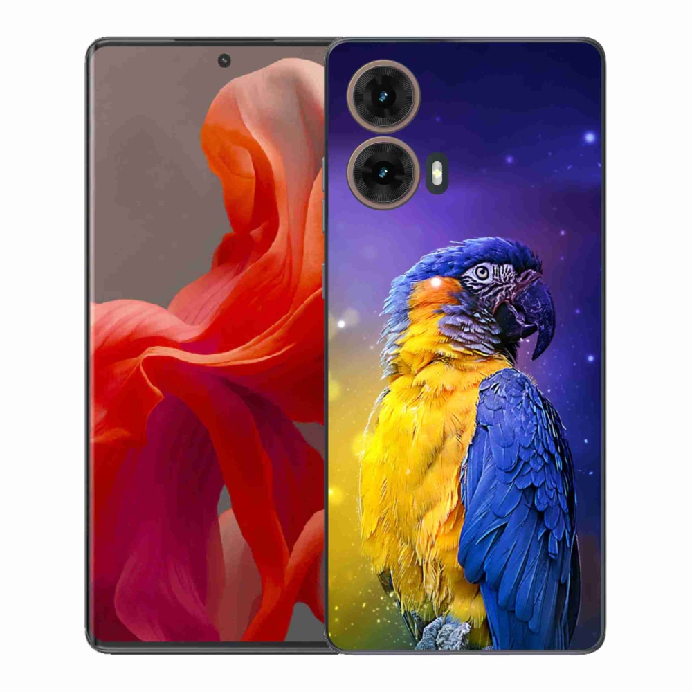 Gél védőburkolat mmCase Motorola Moto G85 5G - papagáj ara 1