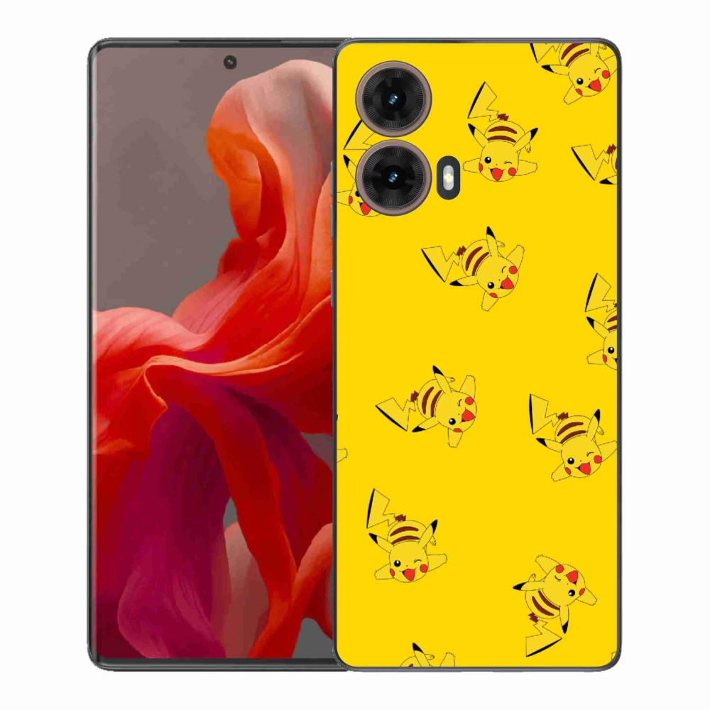 Gél védőburkolat mmCase a Motorola Moto G85 5G készülékhez - pikachu