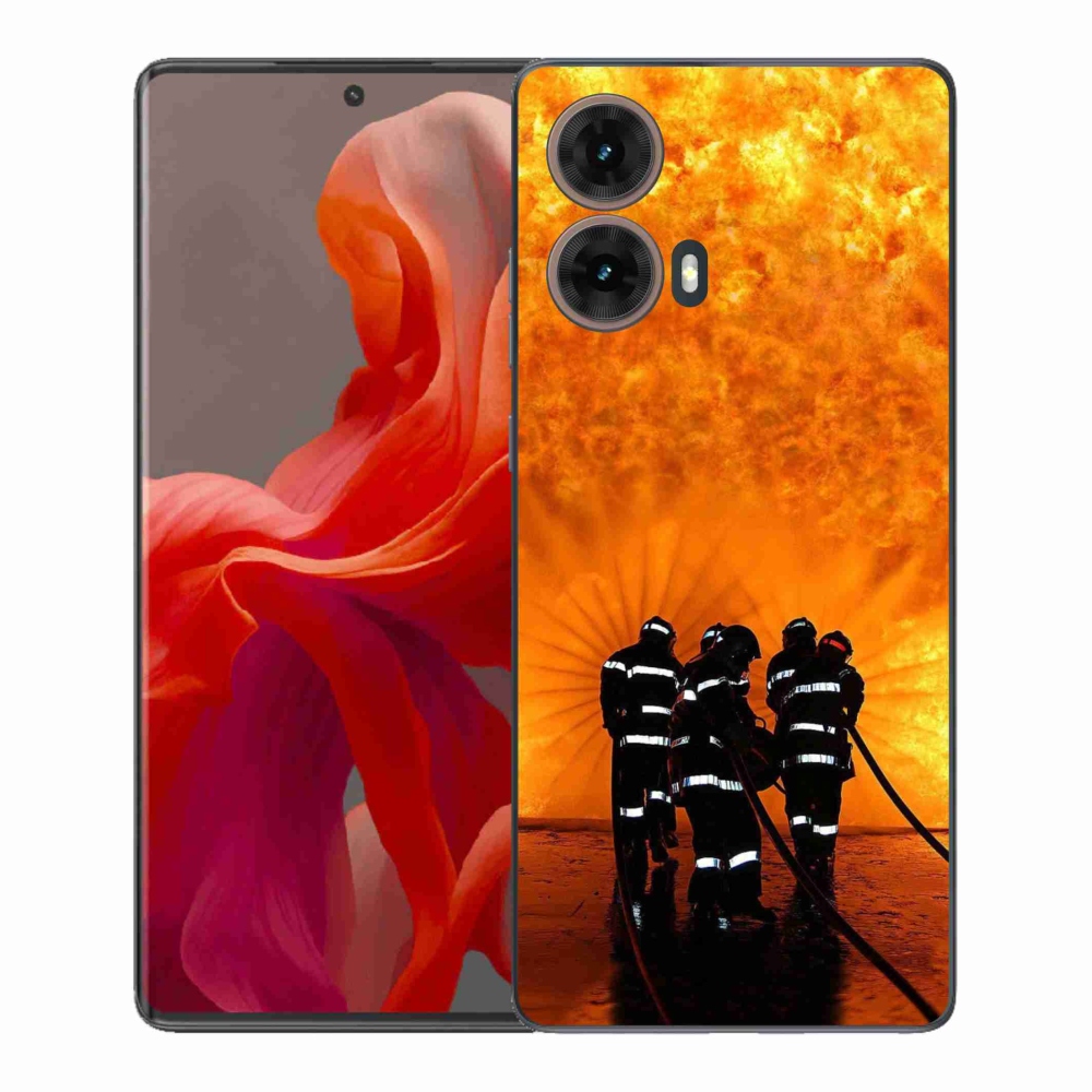 Gél védőburkolat mmCase a Motorola Moto G85 5G - Fire számára