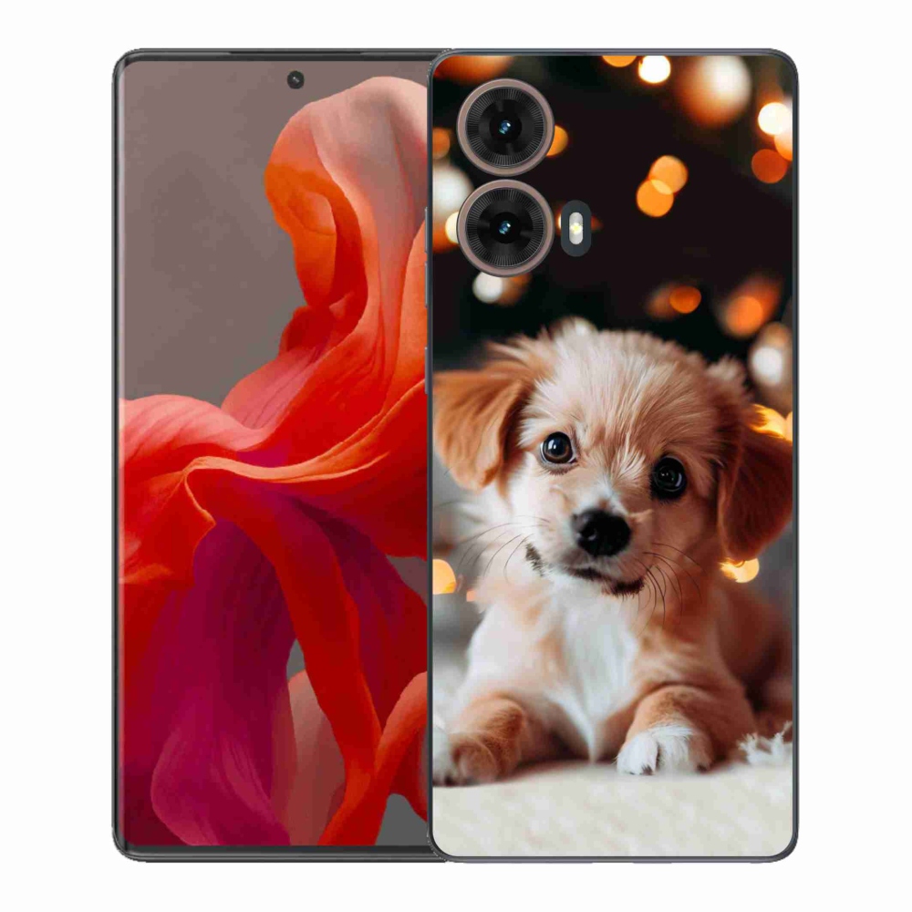 Gél védőburkolat mmCase a Motorola Moto G85 5G - kölyökkékhez