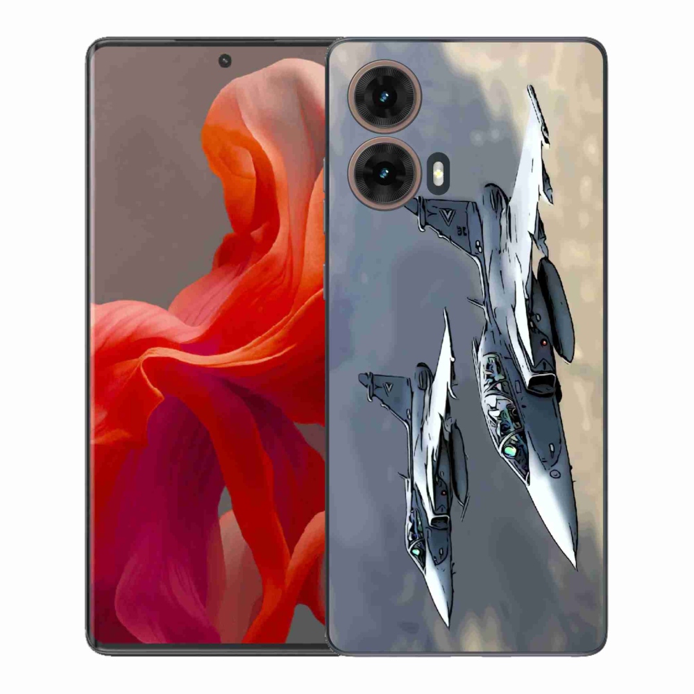 Gél borítás mmCase a Motorola Moto G85 5G - vadászgépek számára