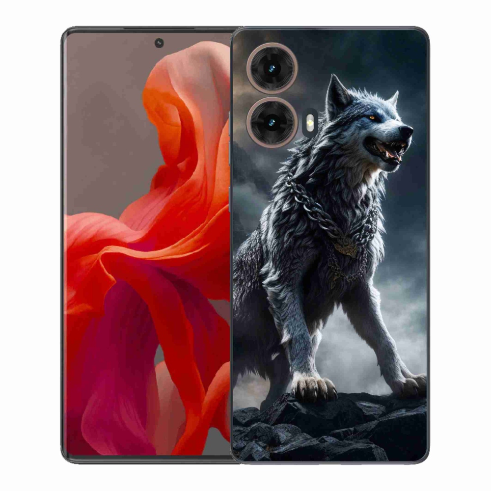 Gél védőburkolat mmCase a Motorola Moto G85 5G készülékhez - farkas 1