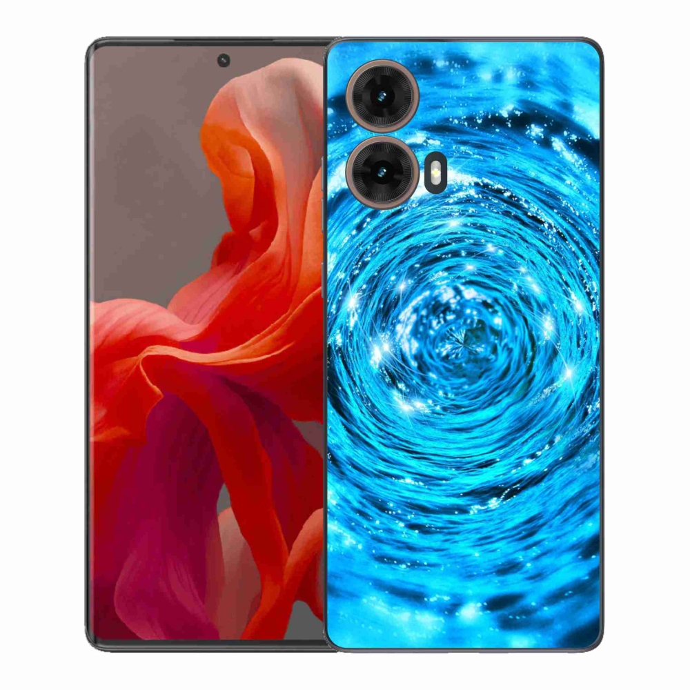 Gél védőburkolat mmCase a Motorola Moto G85 5G - water vortexhez