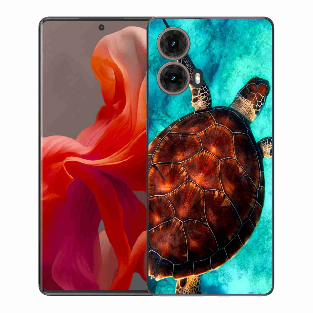 Gél védőburkolat mmCase Motorola Moto G85 5G - teknősbéka