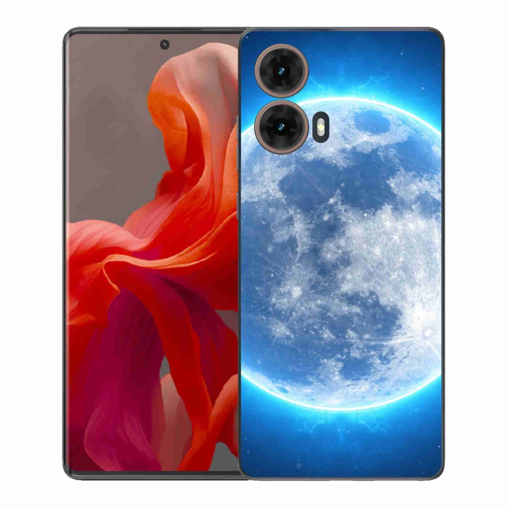 Gél védőburkolat mmCase a Motorola Moto G85 5G készülékhez - földgömb alakú