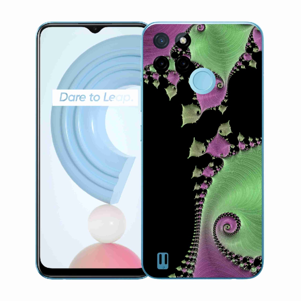 Zselés tok mmCase a Realme C21Y/C25Y készülékhez - absztrakt motívum 20