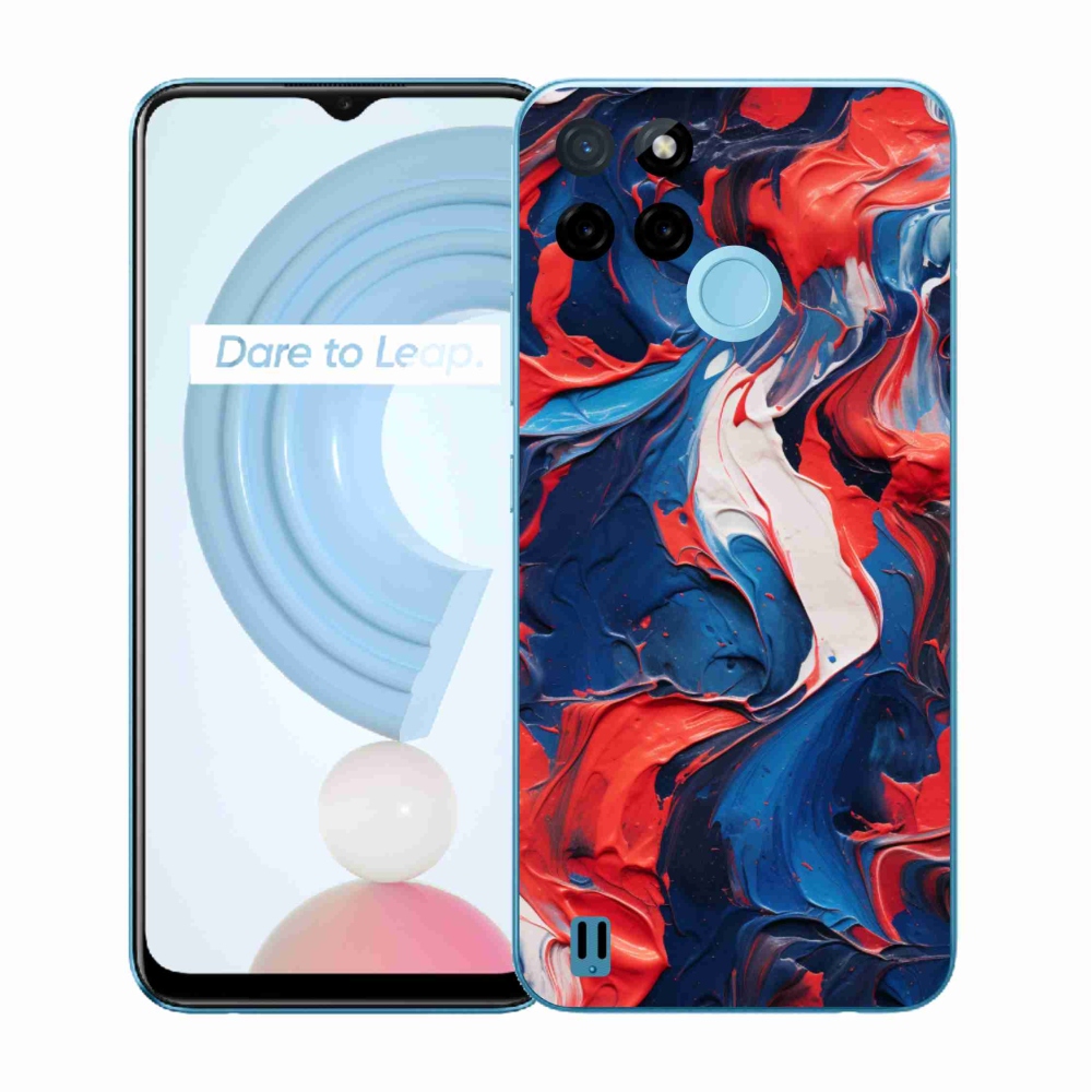 Zselés borítás mmCase a Realme C21Y/C25Y készülékhez - absztrakt motívum 7