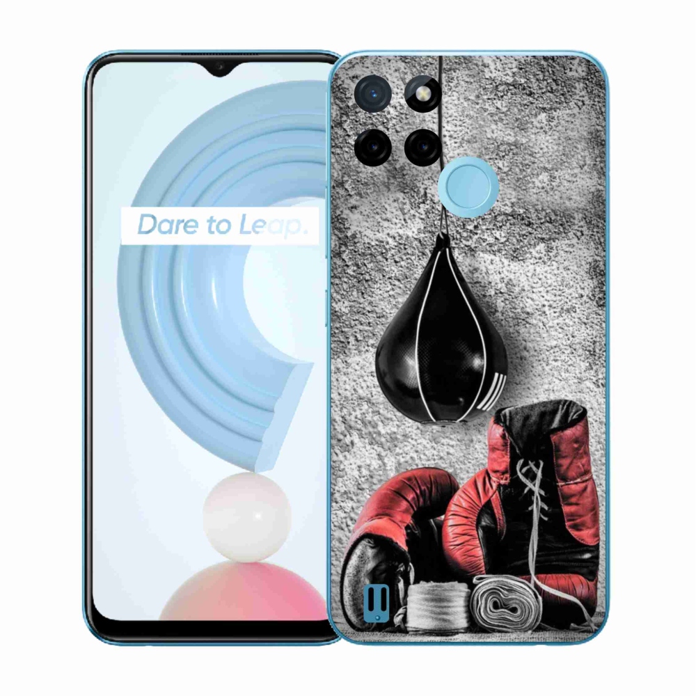 Gél borítás mmCase for Realme C21Y/C25Y - bokszzsák és kesztyűk