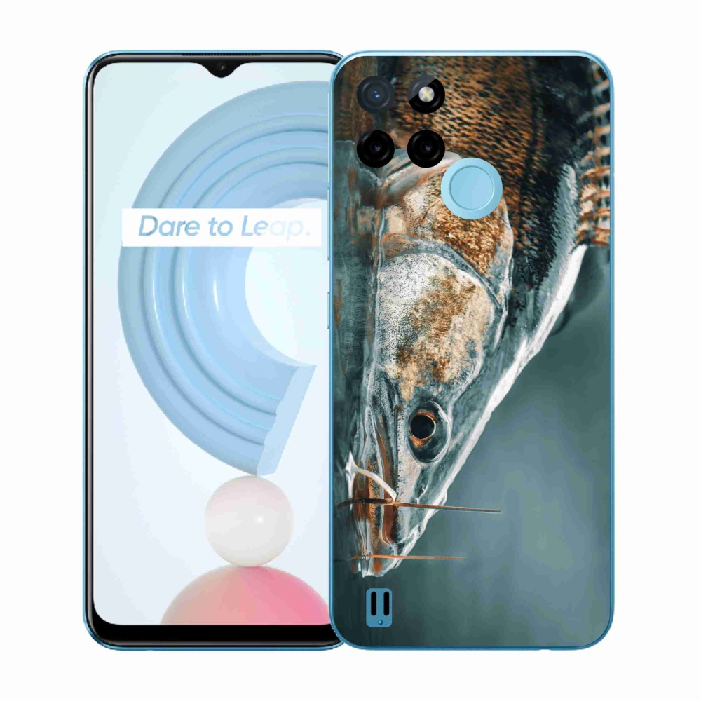 Zselés borítás mmCase a Realme C21Y/C25Y készülékhez - ananász