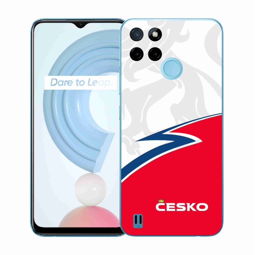 Zselés borító mmCase a Realme C21Y/C25Y készülékhez - Csehország 1
