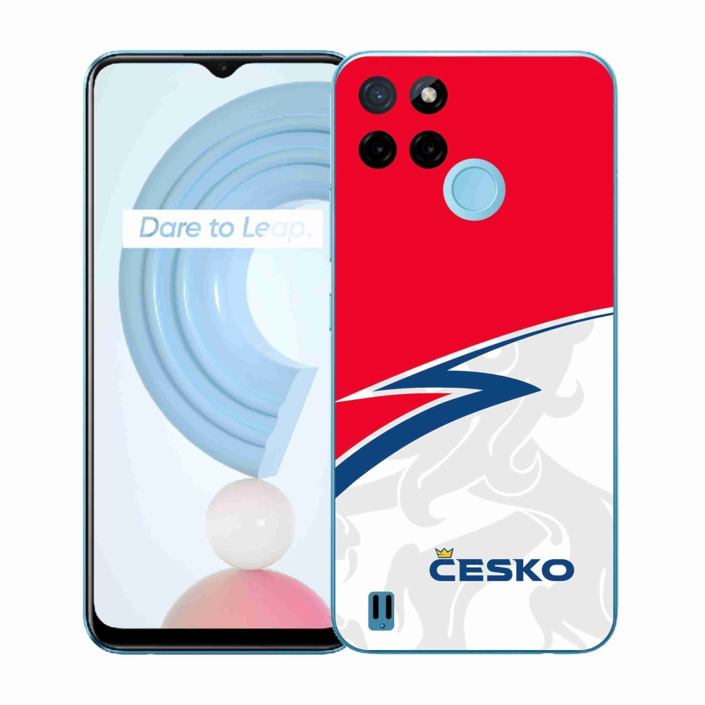 Zselés borítás mmCase a Realme C21Y/C25Y készülékhez - Csehország