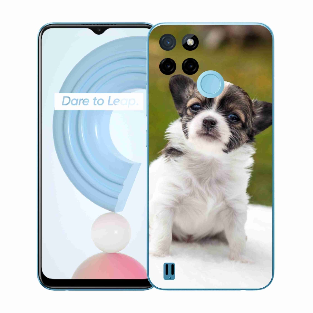 Zselés borítás mmCase a Realme C21Y/C25Y készülékhez - chihuahua 4