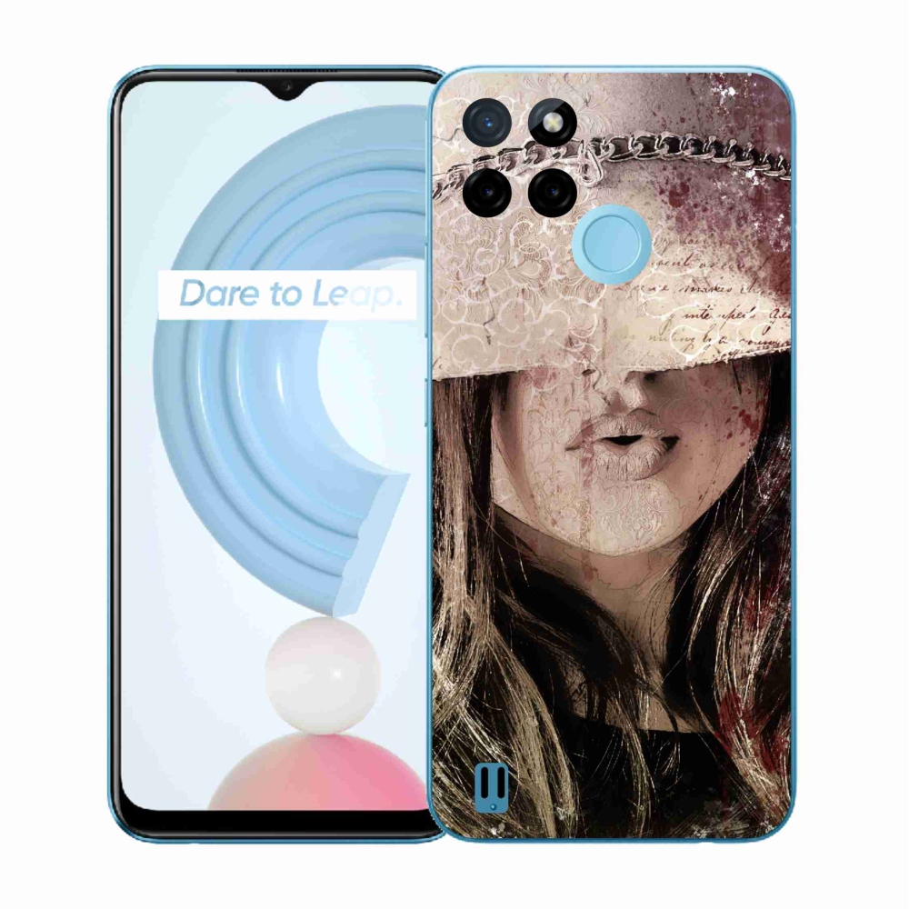 Zselés borítás mmCase a Realme C21Y/C25Y készülékhez - lány