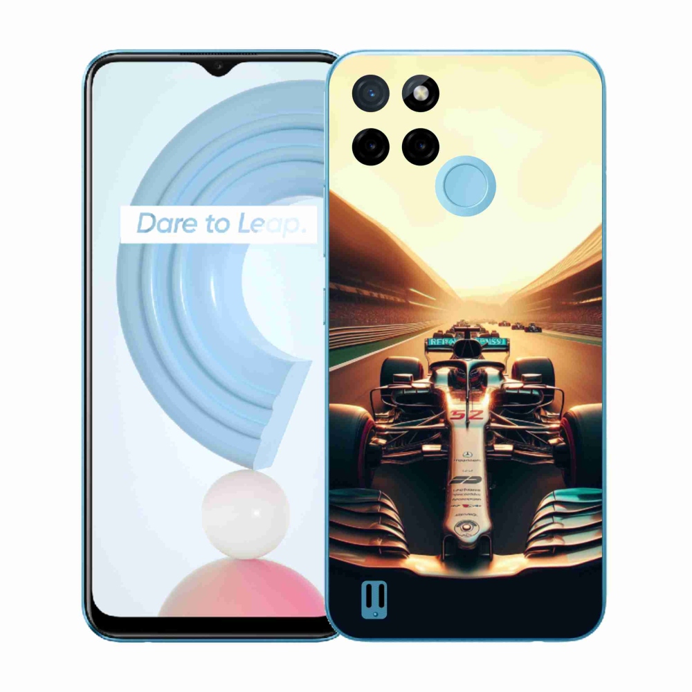 Zselés tok mmCase a Realme C21Y/C25Y készülékhez - formula 1