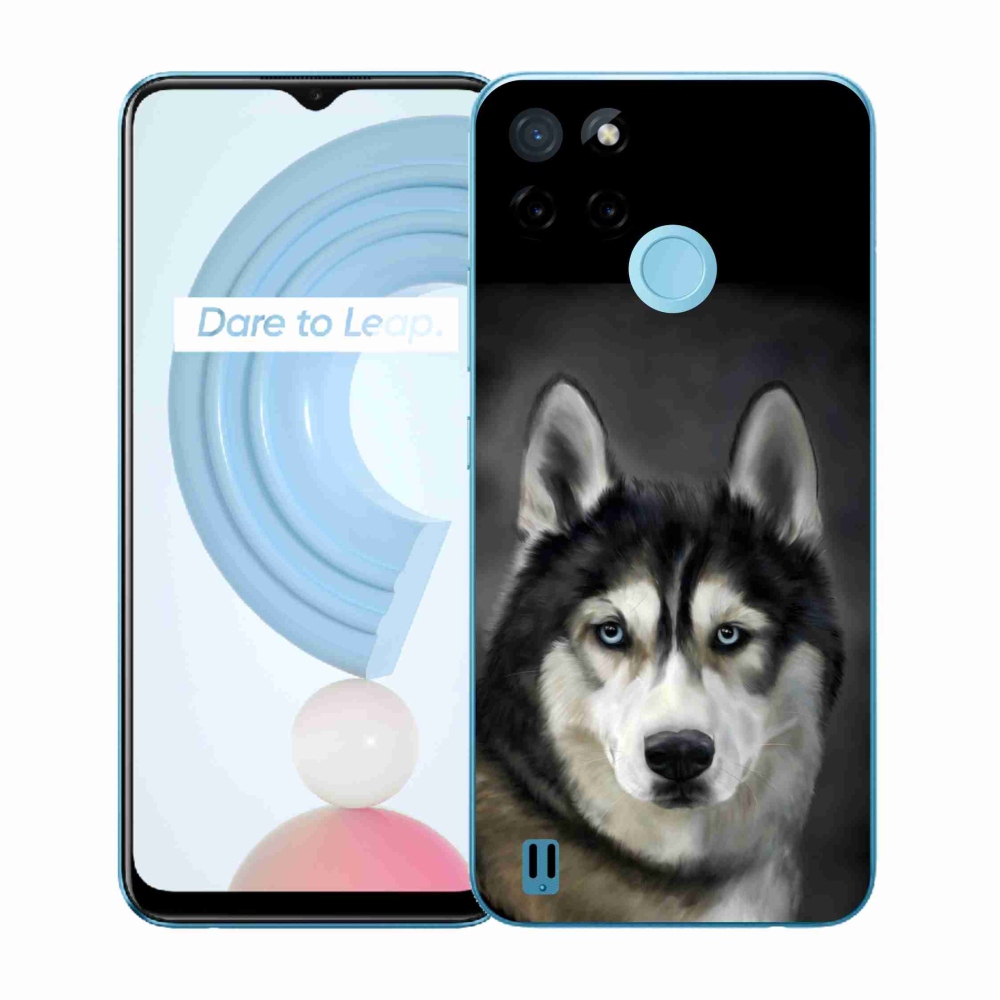 Zselés borítás mmCase a Realme C21Y/C25Y készülékhez - husky
