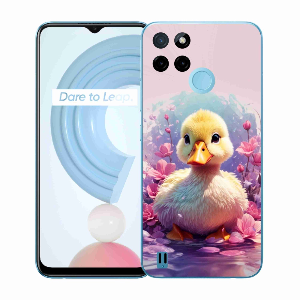 Zselés borítás mmCase a Realme C21Y/C25Y készülékhez - kacsa