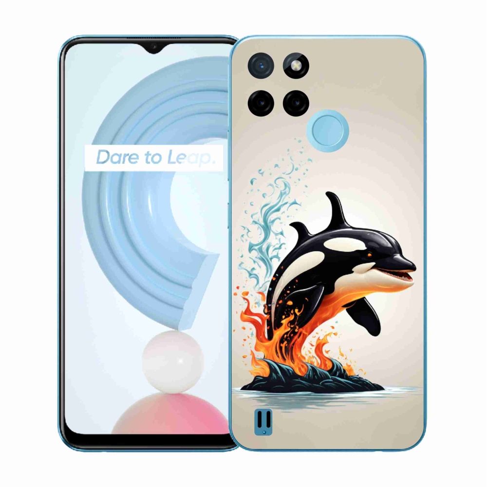 Zselés borítás mmCase a Realme C21Y/C25Y készülékhez - orca