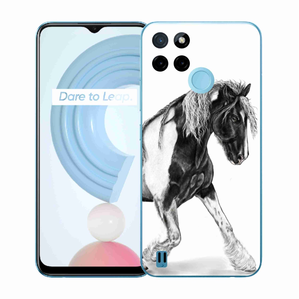 Zselés borítás mmCase a Realme C21Y/C25Y készülékhez - ló
