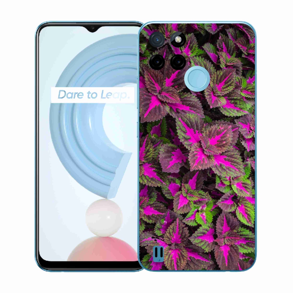 Zselés tok mmCase a Realme C21Y/C25Y készülékhez - 10 db virág