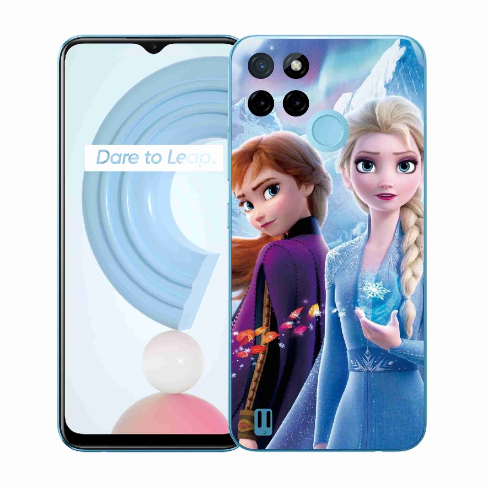 Zselés borítás mmCase a Realme C21Y/C25Y készülékhez - Ice Kingdom 3
