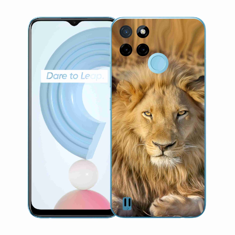 Zselés borítás mmCase a Realme C21Y/C25Y készülékhez - Lion 2