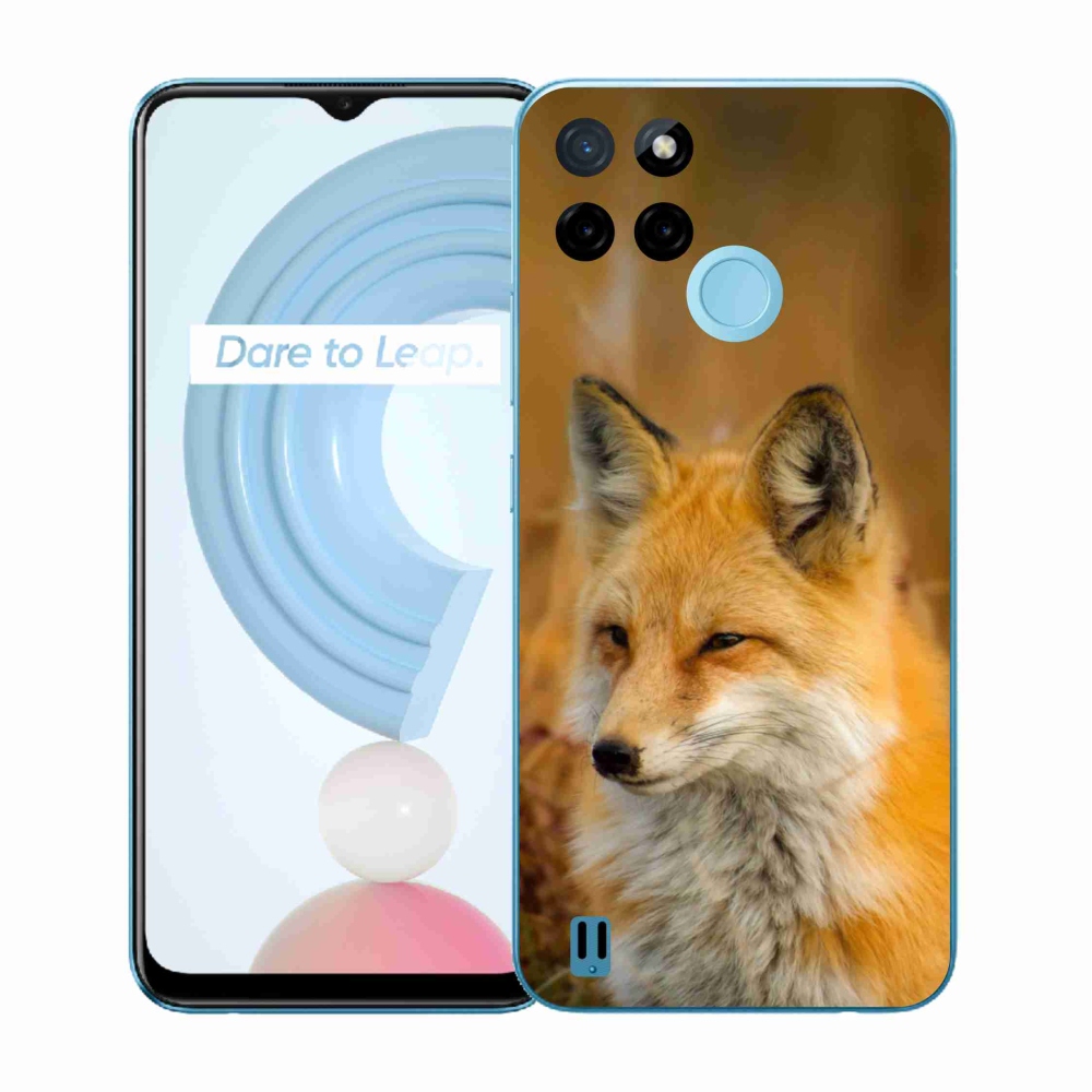 Zselés borítás mmCase a Realme C21Y/C25Y készülékhez - róka