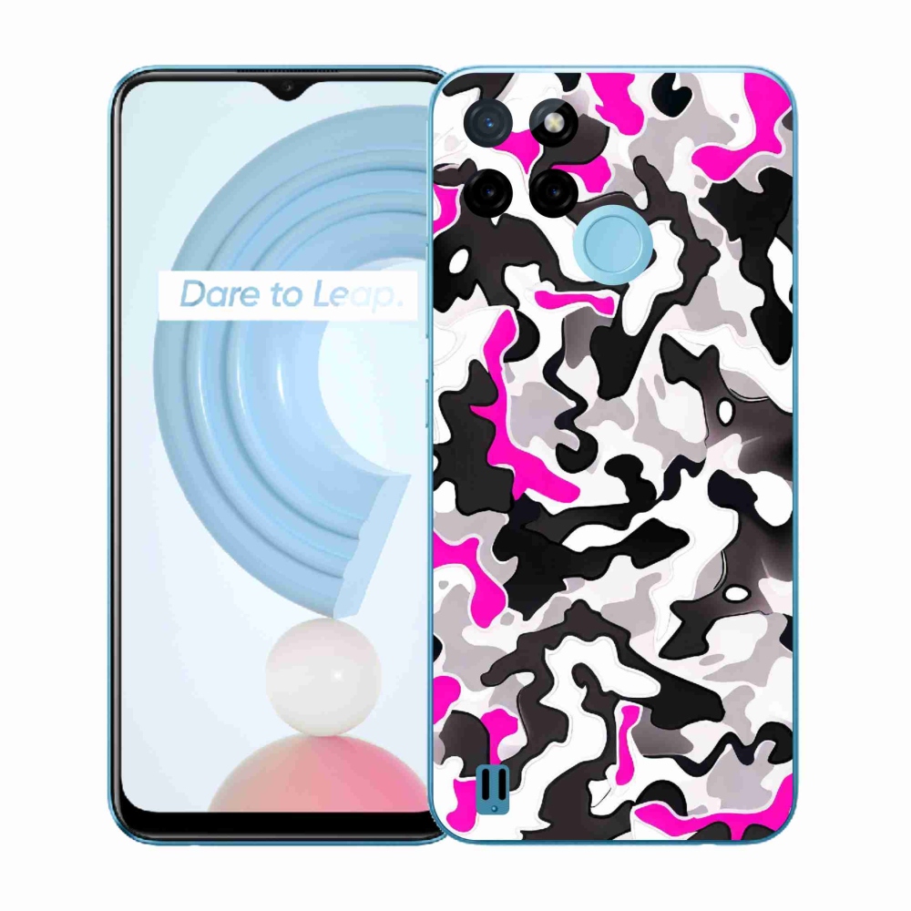 Gél borítás mmCase a Realme C21Y/C25Y készülékhez - terepszínű mintázat 5