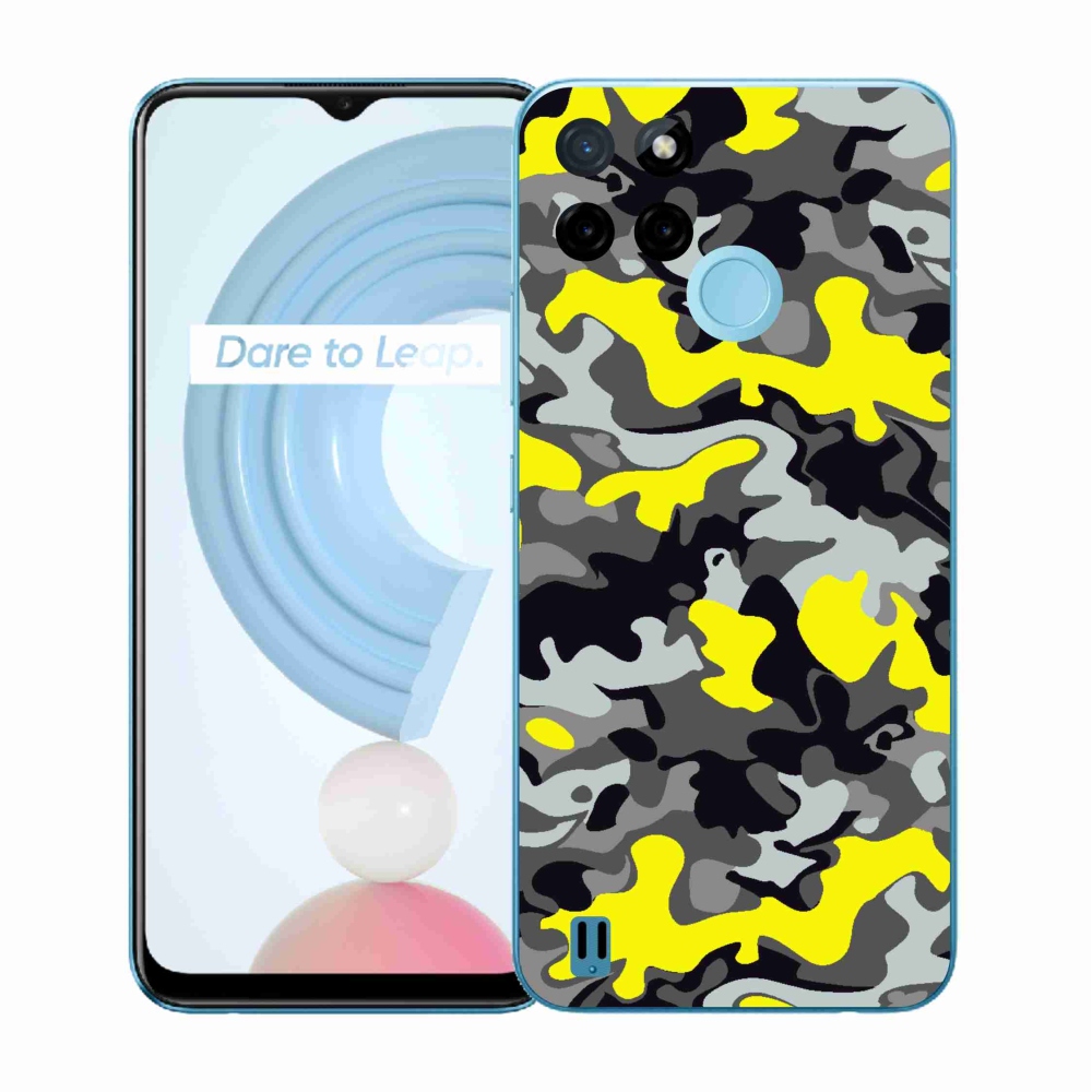Gél borítás mmCase a Realme C21Y/C25Y készülékhez - terepszínű minta 6
