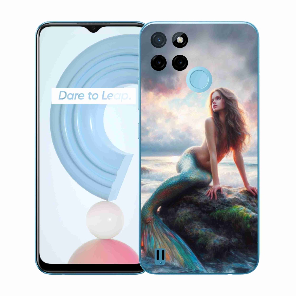 Zselés borítás mmCase a Realme C21Y/C25Y készülékhez - sellő