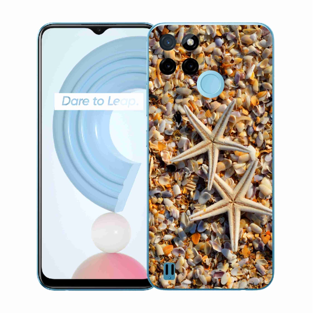 Zselés tok mmCase a Realme C21Y/C25Y készülékhez - tengeri csillag