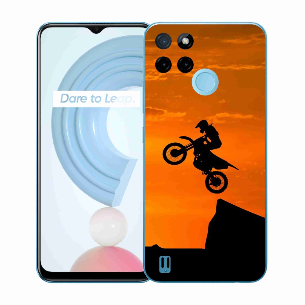 Zselés borítás mmCase a Realme C21Y/C25Y készülékhez - motocross