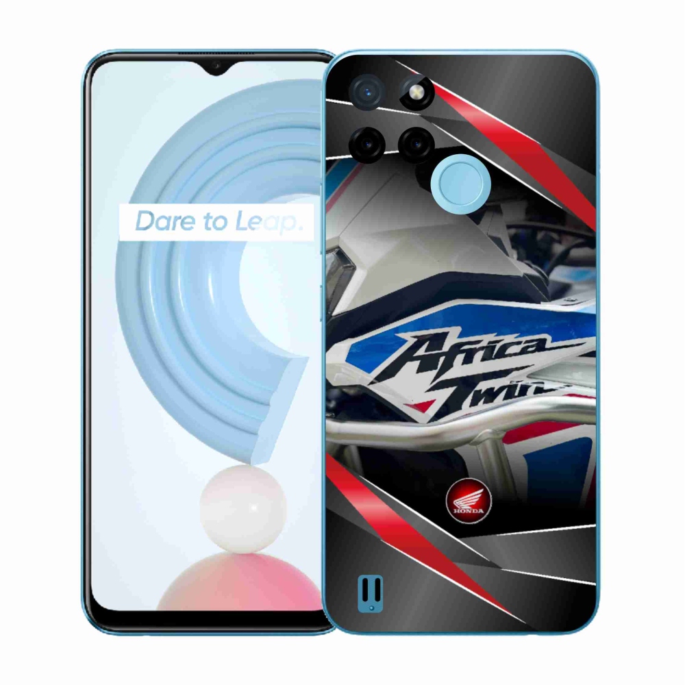 Gél borítás mmCase a Realme C21Y/C25Y készülékhez - motoros honda