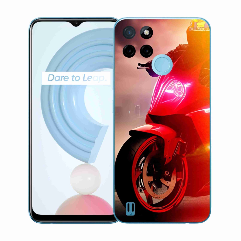Zselés borítás mmCase a Realme C21Y/C25Y készülékhez - motorkerékpár