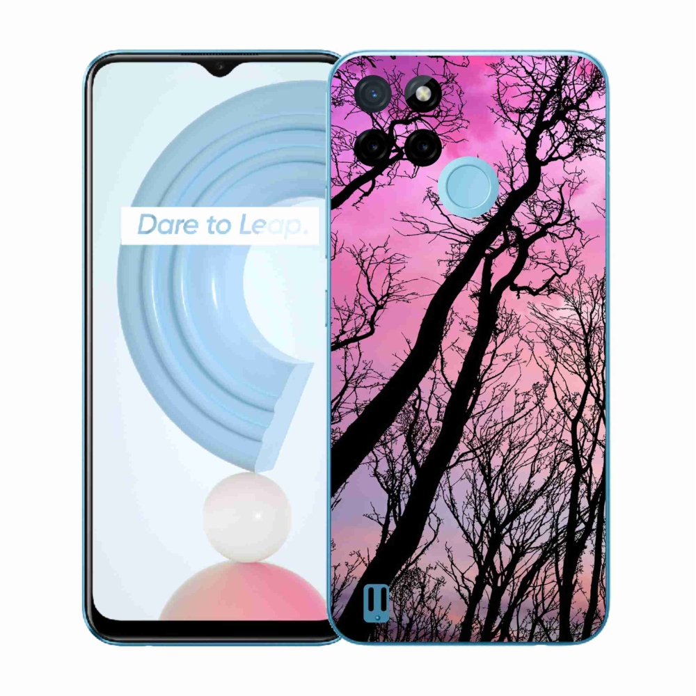 Gél borítás mmCase a Realme C21Y/C25Y készülékhez - kidőlt fák