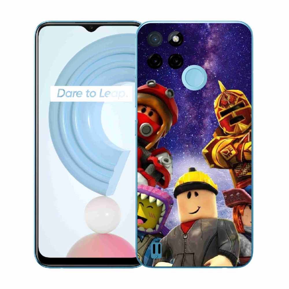 Zselés borítás mmCase a Realme C21Y/C25Y készülékhez - roblox 3